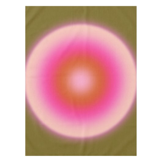 Les Couleurs 05 Gradient Olive and Pink Aura Tischdecke (Vorderseite)