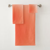 Les Couleurs 09 Orange Gradient Aura Badhandtuch Set (Insitu)