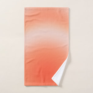 Les Couleurs 09 Orange Gradient Aura Badhandtuch Set