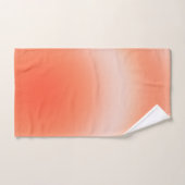 Les Couleurs 09 Orange Gradient Aura Badhandtuch Set (Handtuch)