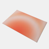Les Couleurs 09 Orange Gradient Aura Fußmatte (Schrägansicht)