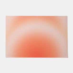 Les Couleurs 09 Orange Gradient Aura Fußmatte