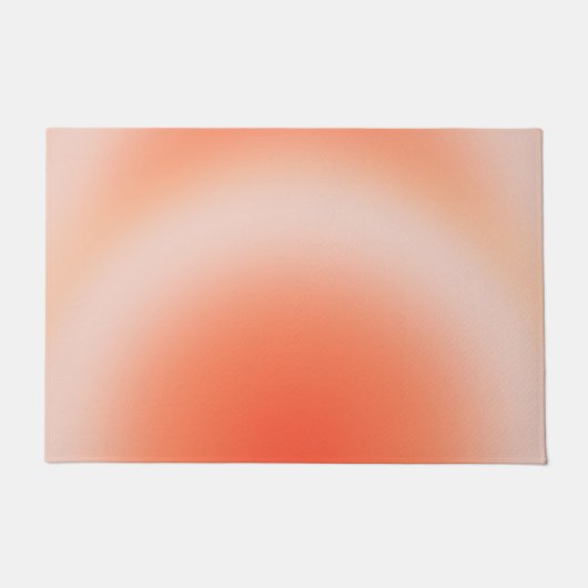 Les Couleurs 09 Orange Gradient Aura Fußmatte (Vorderseite)