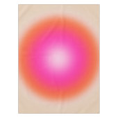 Les Couleurs 12 orange und rosa glänzen Tischdecke (Vorderseite)