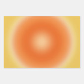 Les Couleurs 13 Sonnenscheinstrahlung Geschenkpapier Set (Vorderseite)