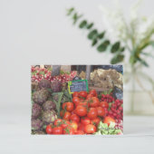 Les Couleurs de la Provence 1: Le Marché d'Aix Car Postkarte (Stehend Vorderseite)