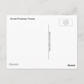 Les Couleurs de la Provence 1: Le Marché d'Aix Car Postkarte (Rückseite)