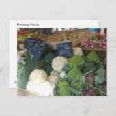 Les Couleurs de la Provence 2: Le Marché Postkarte (Vorne/Hinten)