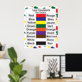 Les Couleurs Poster (Heimbüro)