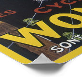 Les Cycles Wonder Poster (Ecke)