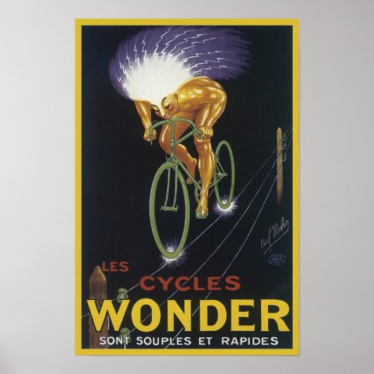 Les Cycles Wonder Poster (Vorne)