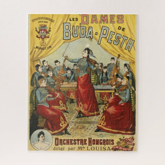LES DAMES DE ~ BUDA PESTH PUZZLE (Vertikal)