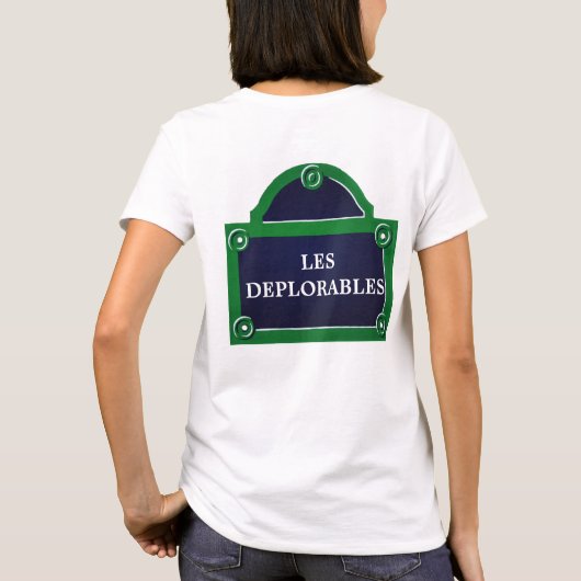 Les Deplorables der T - Shirt Frauen (Rückseite)