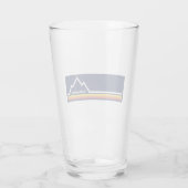 Les Deux Alpes France Glas (Rückseite)