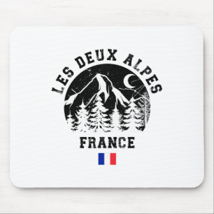 Les Deux Alpes Frankreich Alpen Skigebiet Lugano Mousepad