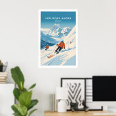 Les Deux Alpes Poster 1 (Heimbüro)