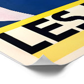 Les Diablerets Schweizer Alpen Schweiz Skigebiet V Poster (Ecke)