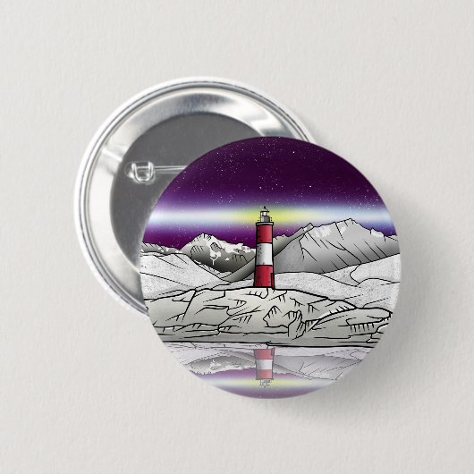 Les Eclaireurs Lighthouse Argentinien Button (Vorne & Hinten)