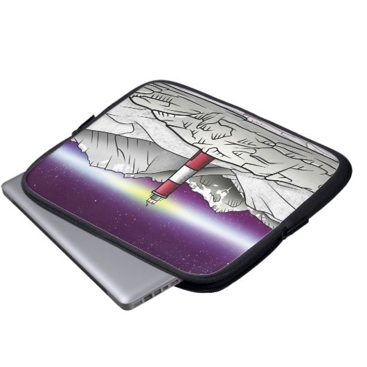 Les Eclaireurs Lighthouse Argentinien Laptopschutzhülle (Vorne Knopf)