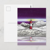 Les Eclaireurs Lighthouse Argentinien Postkarte (Vorne/Hinten)