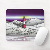 Les Eclaireurs Lighthouse Southern Argentina Mousepad (Mit Mouse)