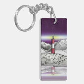 Les Eclaireurs Lighthouse Southern Argentina Schlüsselanhänger (Vorderseite links)