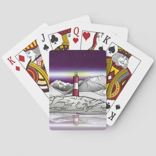 Les Eclaireurs Lighthouse Southern Argentina Spielkarten (Rückseite)