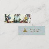 Les Enfans - Calling Card Small Telefonnummerkarte (Vorne/Hinten)