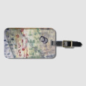 Les Feuilles Gepäckanhänger (Vorderseite (Horizontal))