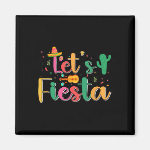Le's Fiesta Cinco De Mayo Familie passt mexikanisc Magnet