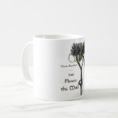 Les Fleur du Mal - Baudelaire Kaffeetasse (Vorderseite Links)
