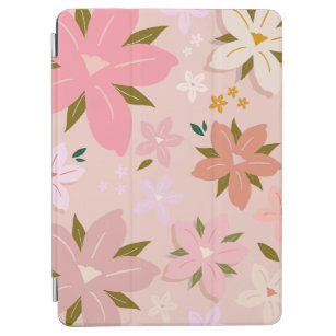 Les Fleurs 05 Blumenmuster Blush Pink Blume iPad Air Hülle