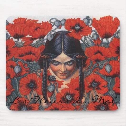 Les Fleurs du Mal - Zerstörung Mousepad (Vorne)