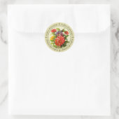 Les Fleurs du Printemps Aufkleber (Tasche)