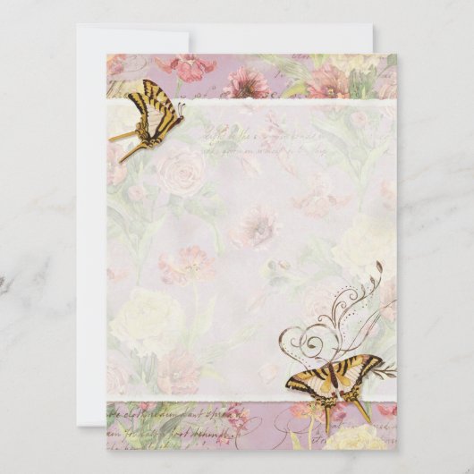 Les Fleurs Peony Rose Tulip Floral Blume Hochzeit (Vorderseite)