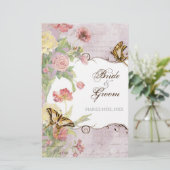 Les Fleurs Peony Rose Tulip Floral Blume Hochzeit (Stehend Vorderseite)