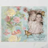 Les Fleurs Peony Rose Tulip Floral Blume Hochzeit (Vorderseite)