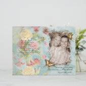 Les Fleurs Peony Rose Tulip Floral Blume Hochzeit (Stehend Vorderseite)