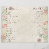 Les Fleurs Peony Rose Tulip Floral Blume Hochzeit (Rückseite)