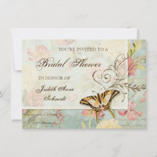 Les Fleurs Peony Rose Tulip Floral Blume Hochzeit Einladung