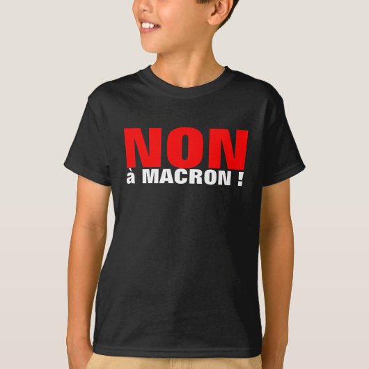 Les Francais choisissent le NON - Kinder Shirt (Vorderseite)