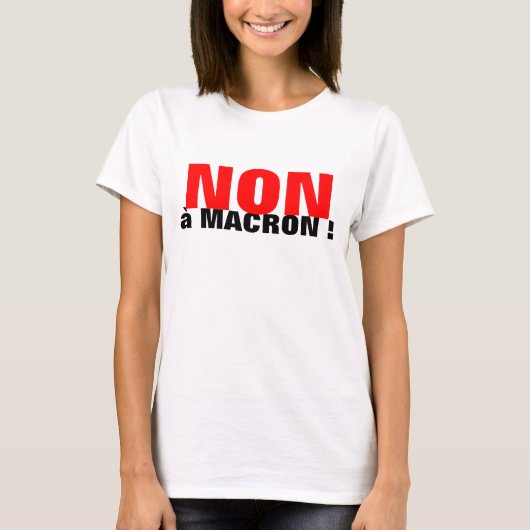 Les Francais choisissent le NON - T - Shirt femme (Vorderseite)
