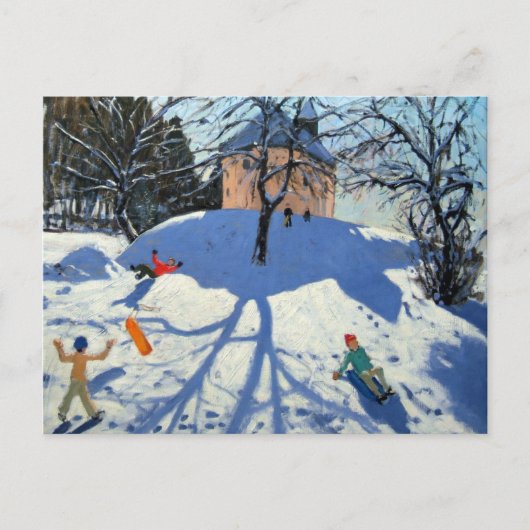 Les Gets Postkarte (Vorderseite)