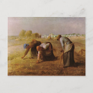Les Glaneuses 1857 von Jean-Francois Millet Postkarte