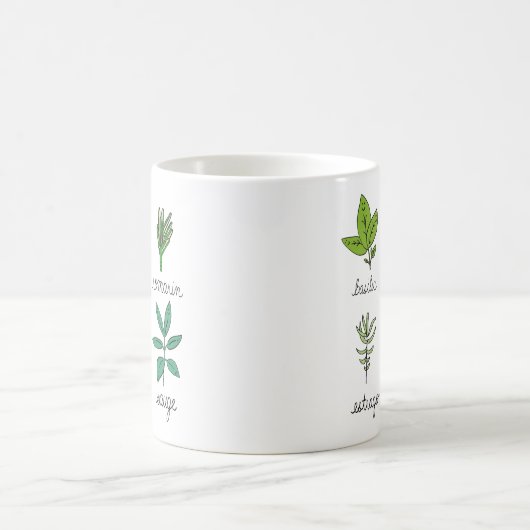 Les herbes kaffeetasse (Mittel)