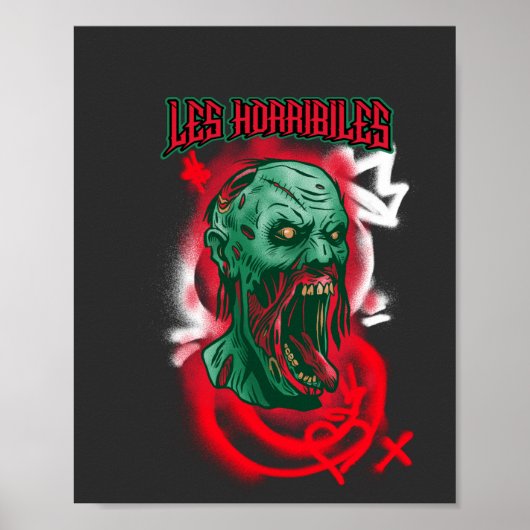 Les Horribiles Monster Poster (Vorne)