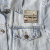 Les Huitrieres, La Trinite-Sur-MER, Morbihan, 1912 Button (Beispiel)
