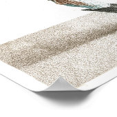 Les Incroyables - Französischer Caricature Vernet  Poster (Ecke)