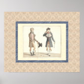 Les Incroyables - Reproduction of Vernet Graving Poster (Vorne)