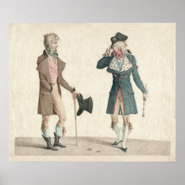 Les Incroyables von Carle Vernet Poster